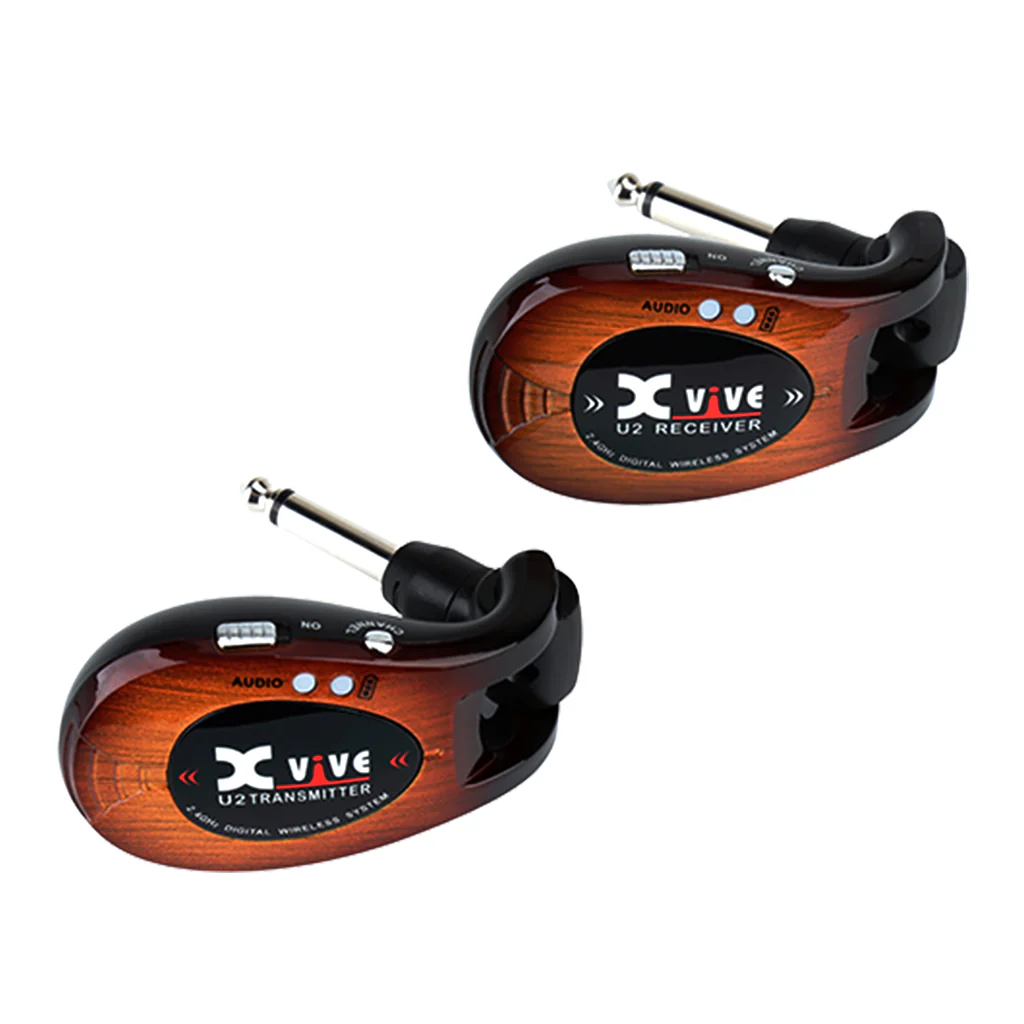 Xvive - U2 Sunburst Guitar Wireless 2.4GHz