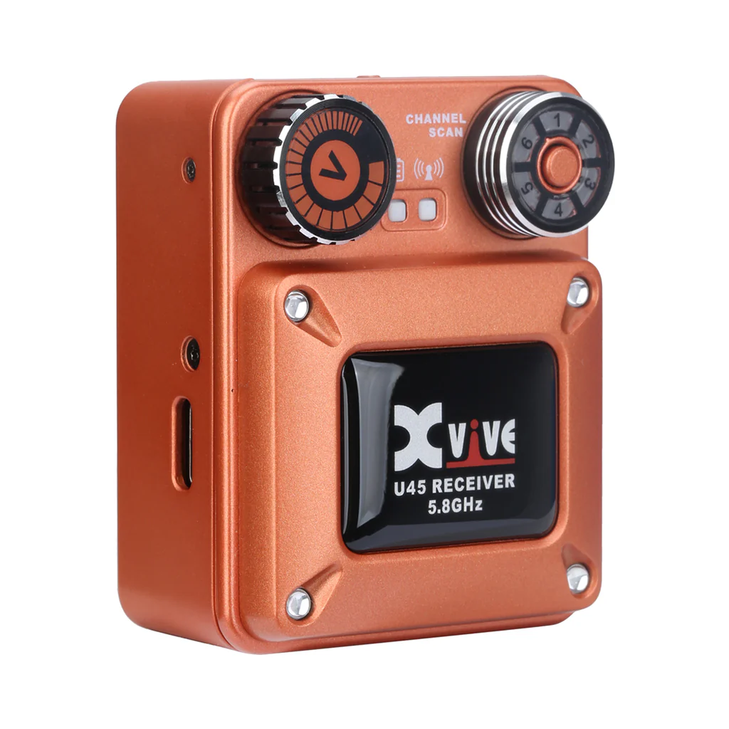 Xvive U45 In-Ear Monitor System 5.8Ghz - Orange - Image 3