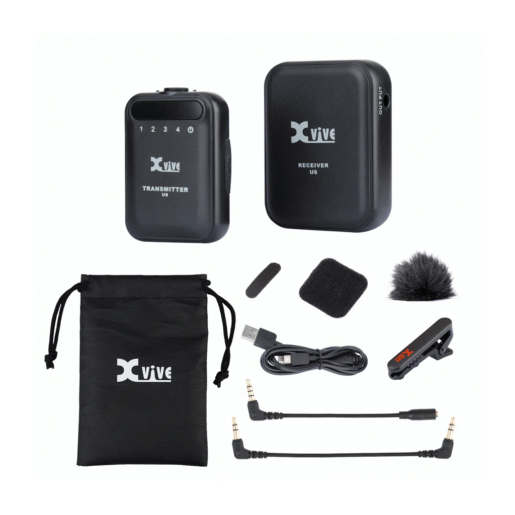 Xvive - U6 Compact Wireless Mic System-1 Trans 1 Rec - Image 4