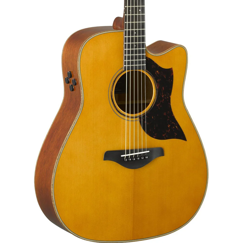 Yamaha A3M Acoustic Guitar - Vintage Natural