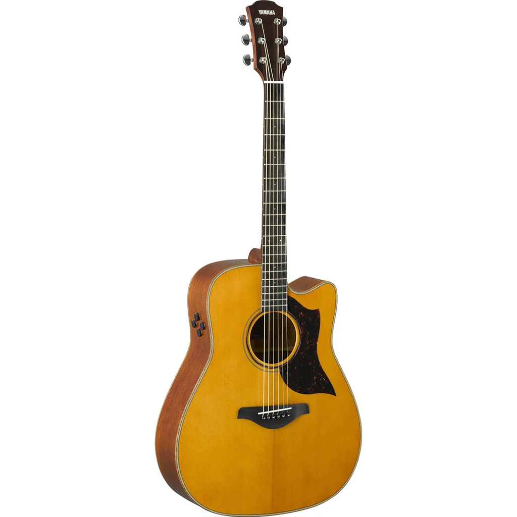 Yamaha A3M Acoustic Guitar - Vintage Natural - Image 2