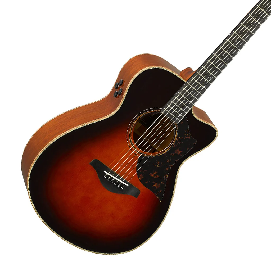 Yamaha AC3M - Acoustic Guitar - Brown Sunburst - Image 5