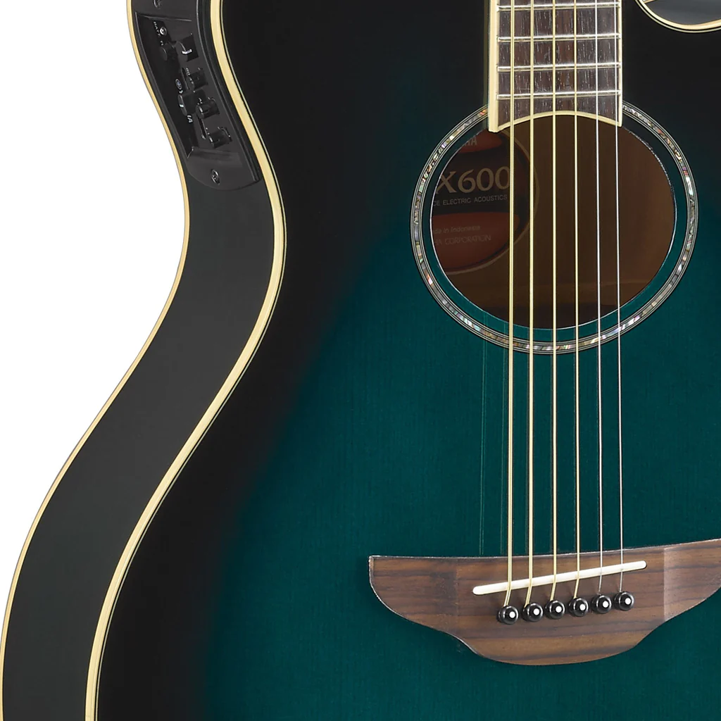 Yamaha APX600 - Oriental Blue Burst - Image 4