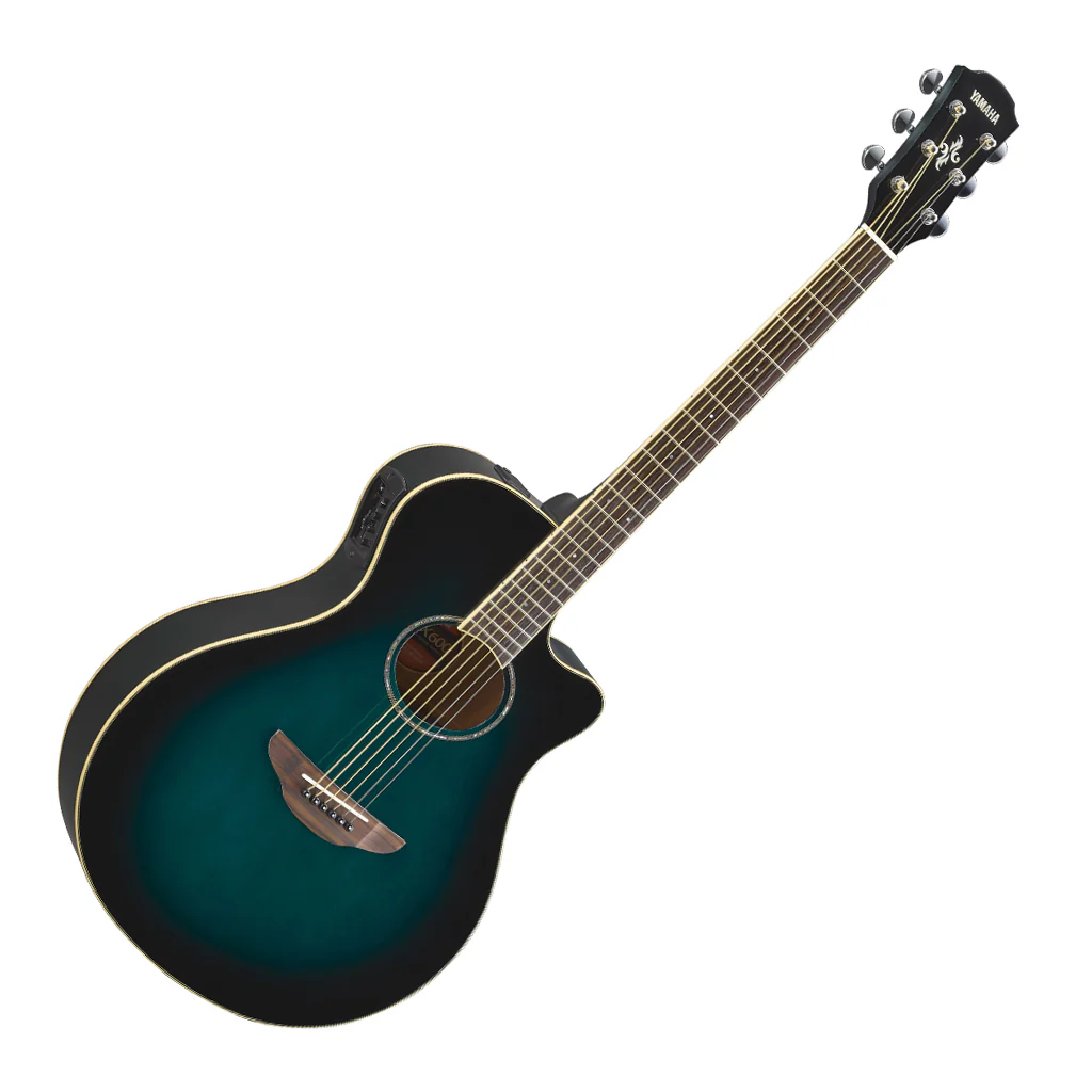 Yamaha APX600 - Oriental Blue Burst - Image 5