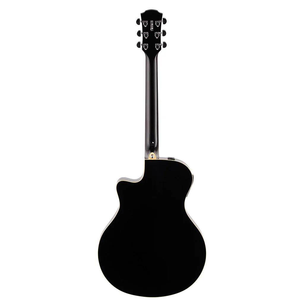 Yamaha APX600BL Acoustic-Electric Guitar - Black - Image 3