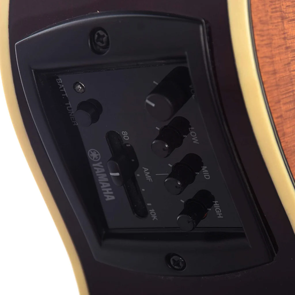 Yamaha APX600FM Amber Flamed Maple Acoustic-Electric Guitar - Image 6