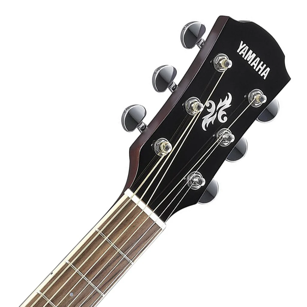 Yamaha - APX600FM Tobacco Brown Sunburst Flamed Maple Acoustic-Electric Guitar - Image 3