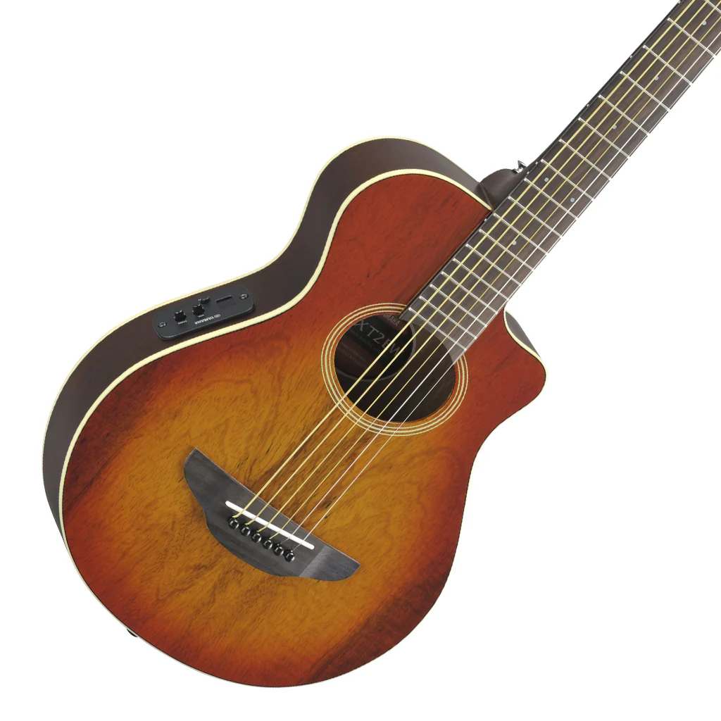 Yamaha - APXT2EW-LAB 3/4 Acoustic Guitar Exotic Wood - Light Amber Burst - Image 5