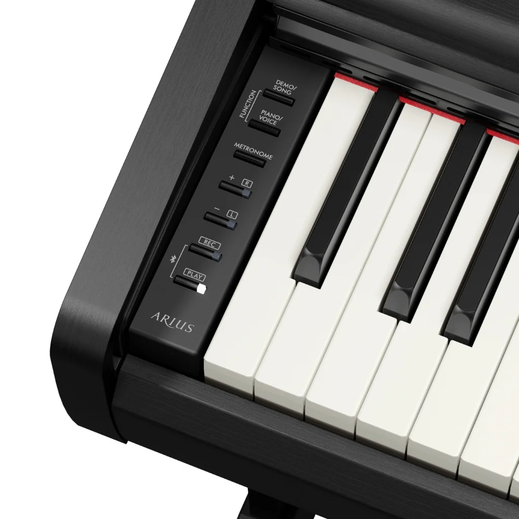 Yamaha Arius YDP-146 88-key Upright Digital Piano with Bench - Black - Image 6