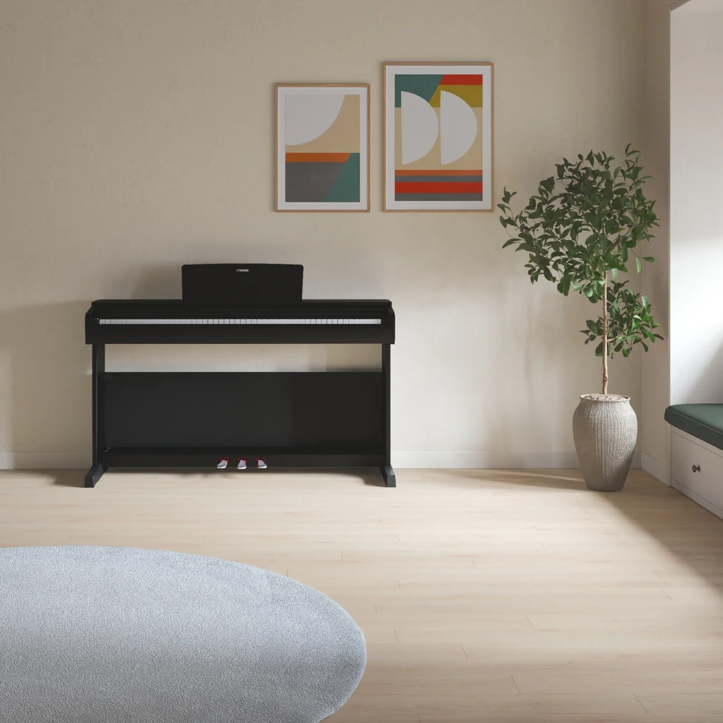 Yamaha Arius YDP-146 88-key Upright Digital Piano with Bench - Black - Image 7