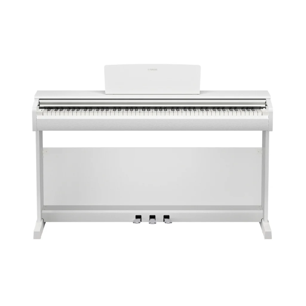 Yamaha Arius YDP-146 88-key Upright Digital Piano with Bench - White - Image 4