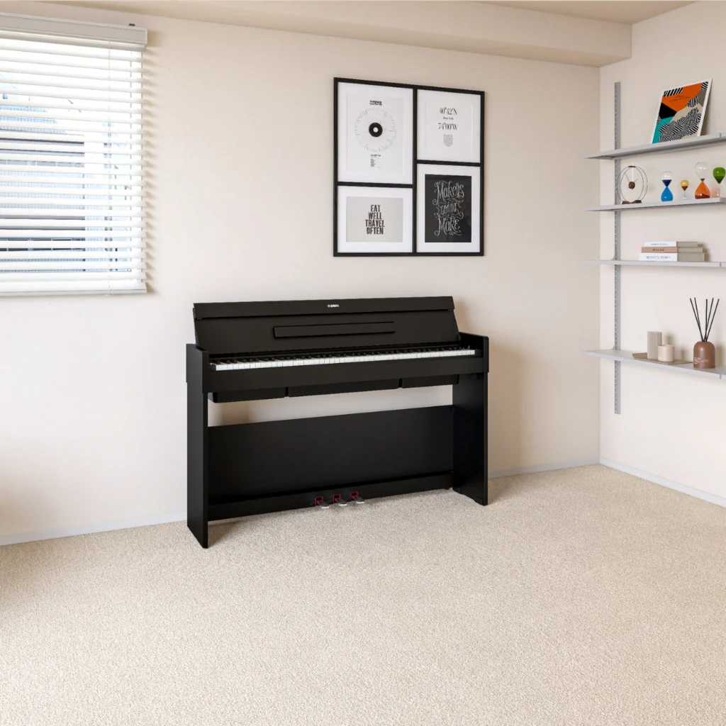 Yamaha Arius YDP-S36 88-key Slim Upright Digital Piano - Black - Image 6