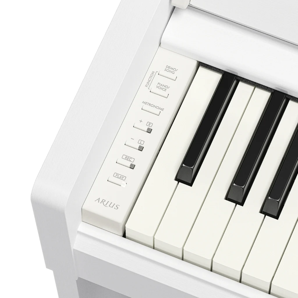 Yamaha Arius YDP-S36 88-key Slim Upright Digital Piano - White - Image 5