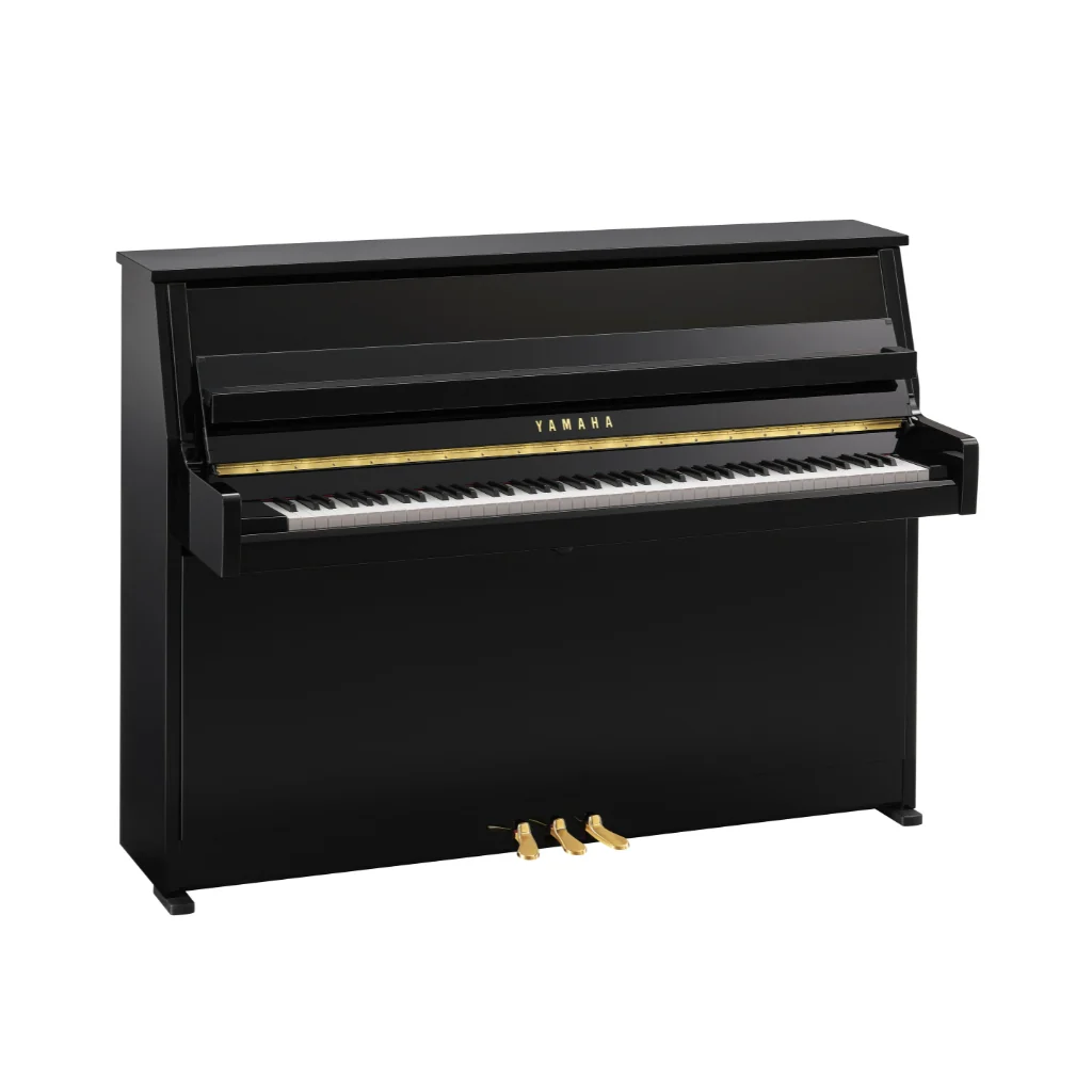 Yamaha B10 110cm Upright Piano - Polished Ebony