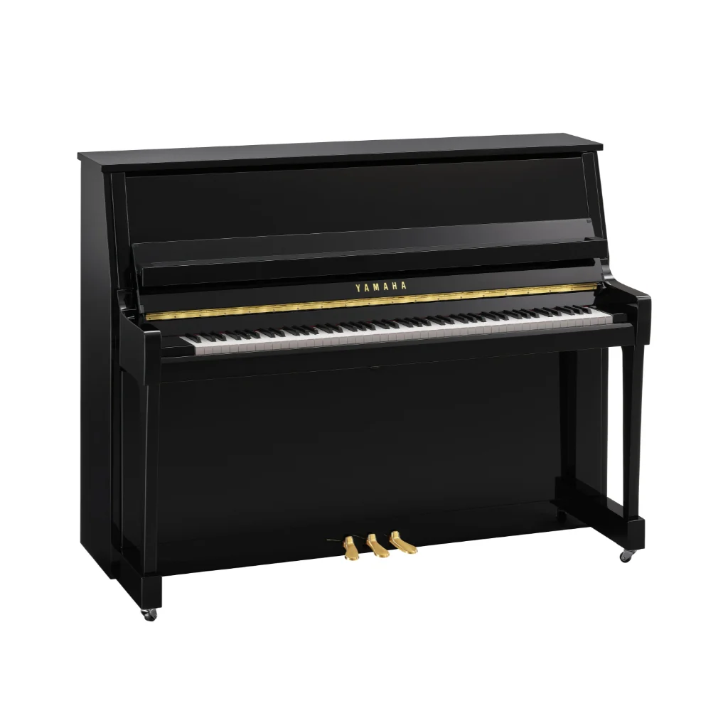Yamaha B20 116cm Upright Piano - Polished Ebony