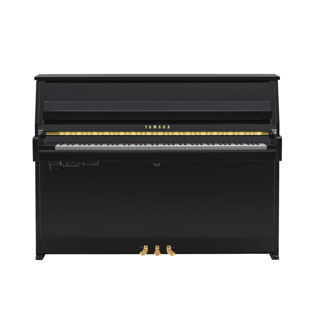 Yamaha B10 TC3 110cm TransAcoustic Upright Piano - Polished Ebony - Image 2