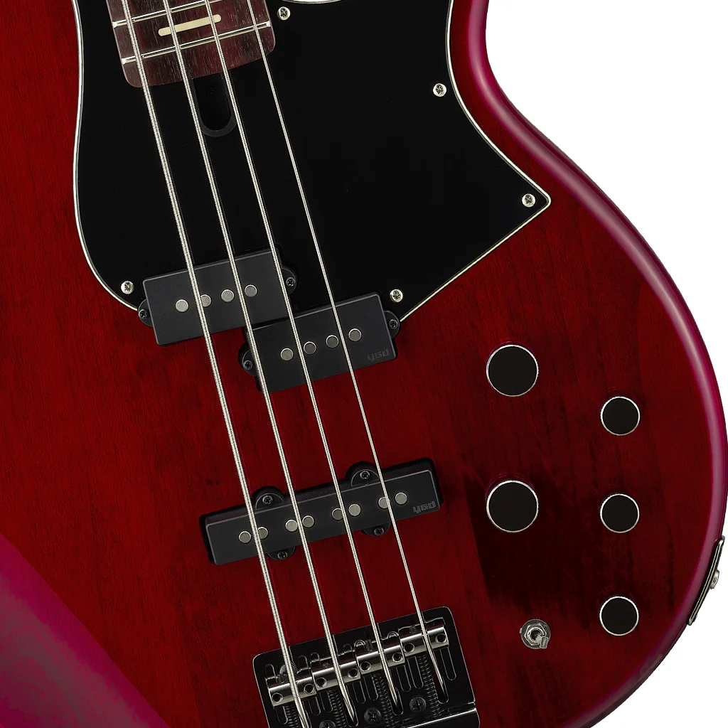Yamaha BB734A 4-String Bass Guitar - Fired Red - Image 7