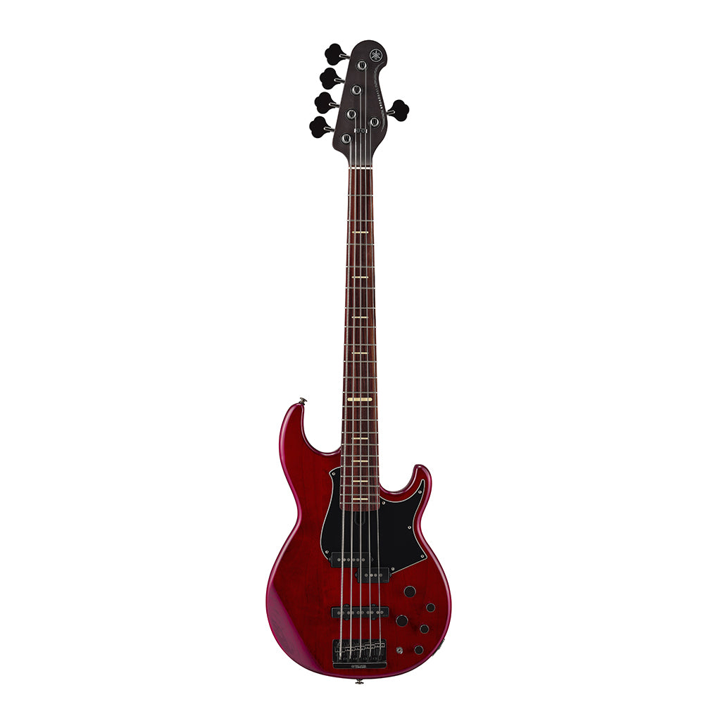 Yamaha BB735A 5-String Bass Guitar - Fired Red - Image 3