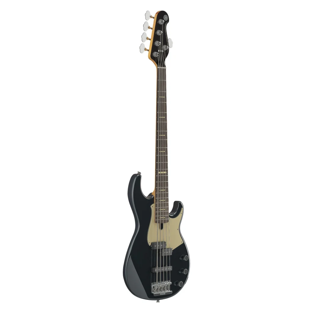 Yamaha BBP35MBL 5-String Pro Series Broad Bass w/ Case - Midnight Blue - Image 5
