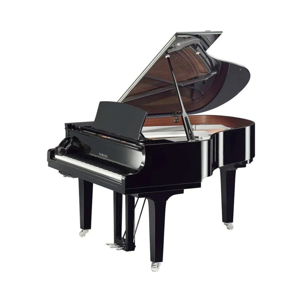 Yamaha C2XPEC 173cm Professional Grand Piano in Polished Ebony with Chrome Fittings