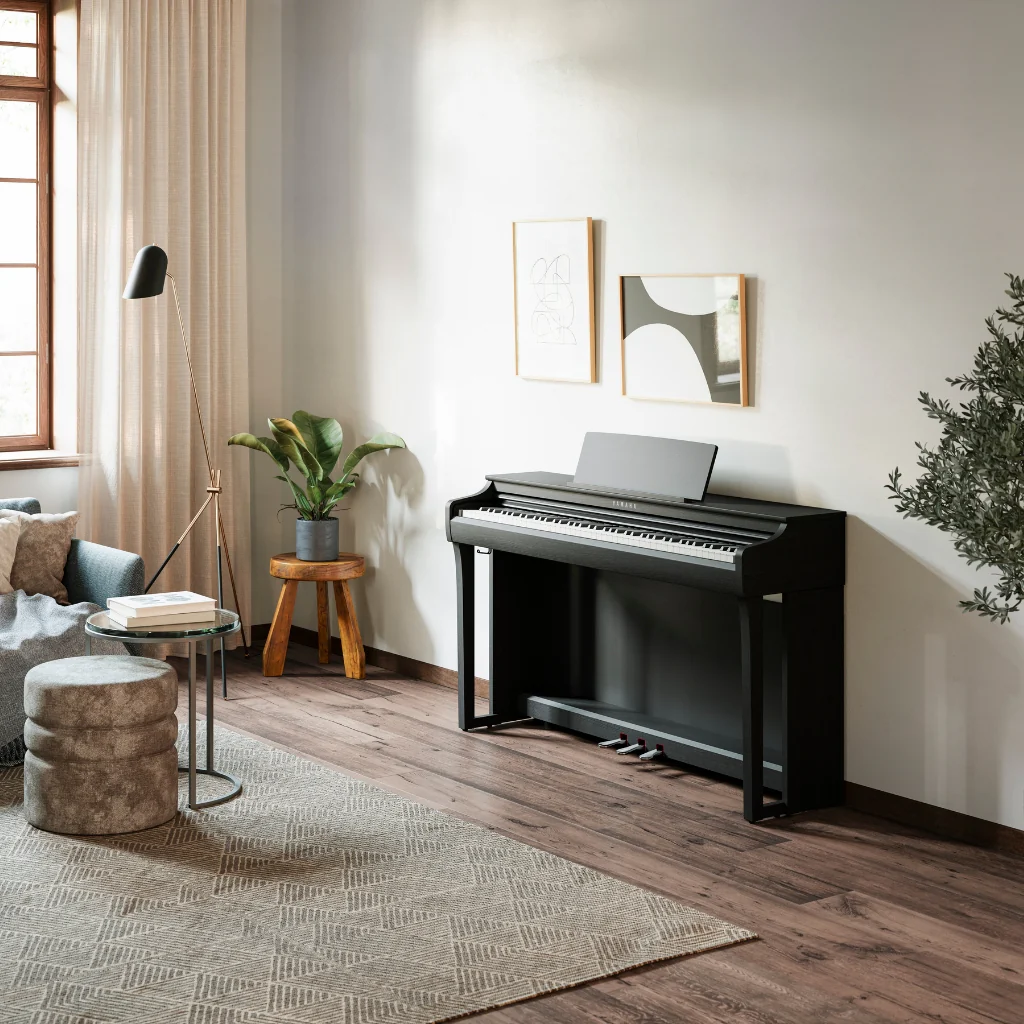 Yamaha CLP825B Clavinova Digital Piano - Black Finish - Image 4