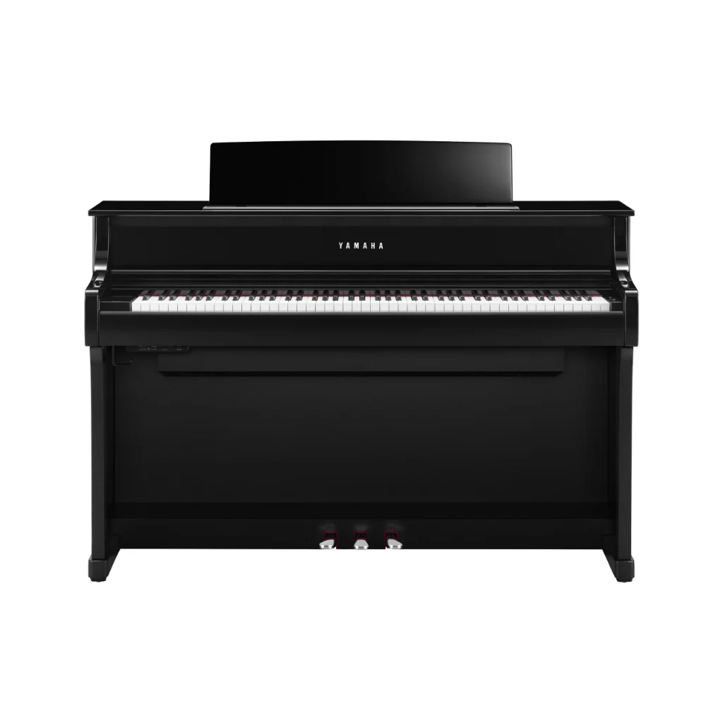 Yamaha CLP875PE Clavinova Digital Piano - Polished Ebony - Image 2