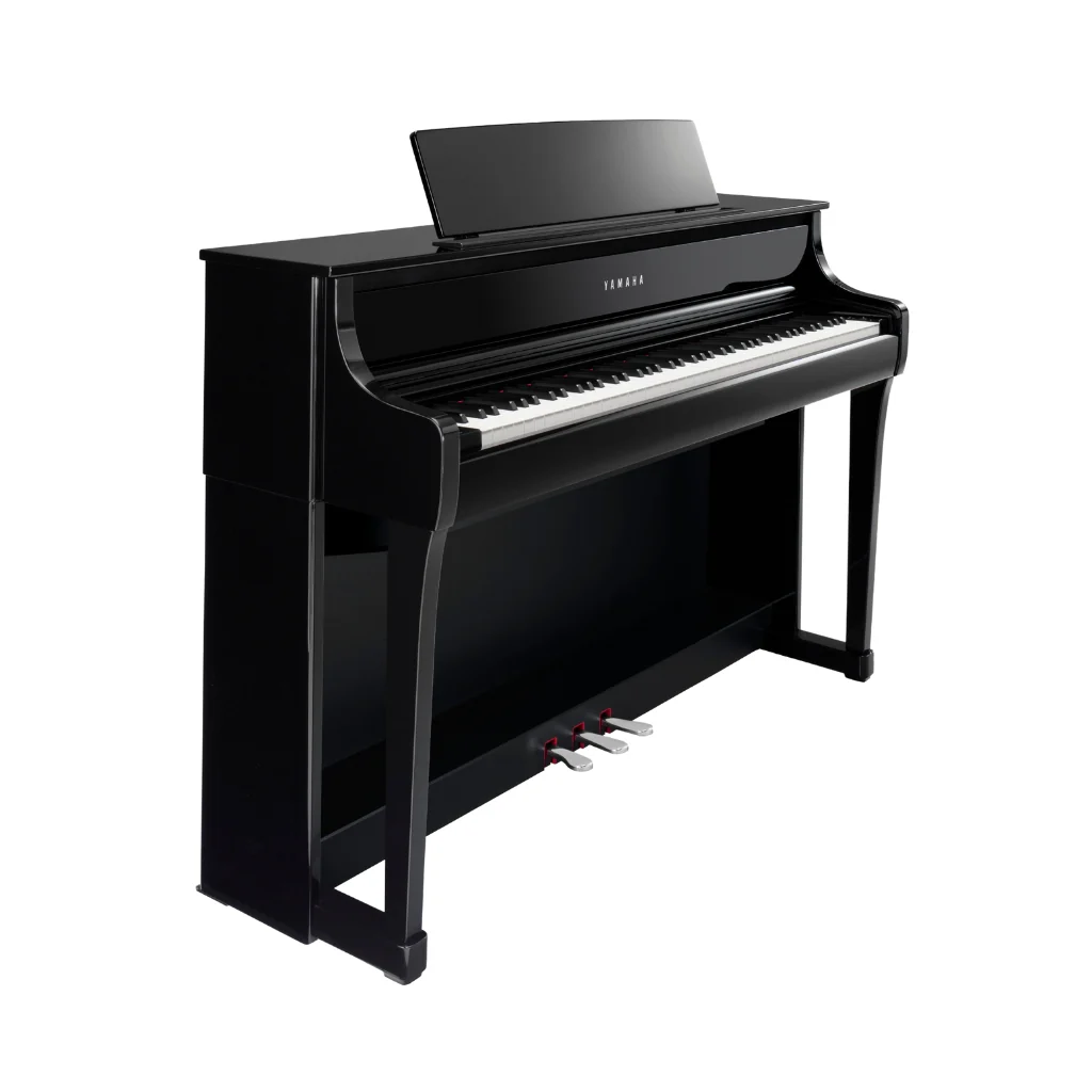 Yamaha CLP875PE Clavinova Digital Piano - Polished Ebony - Image 3