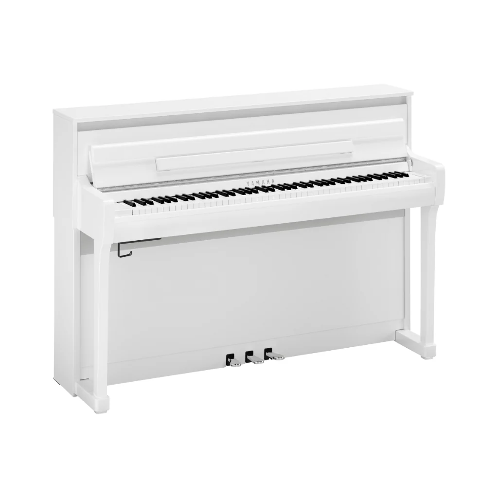 Yamaha CLP885PWH Clavinova Digital Piano - Polished White
