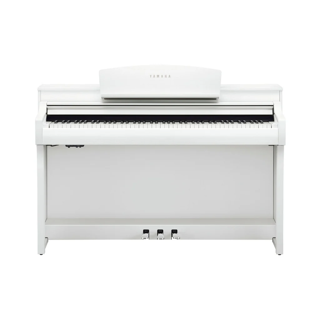 Yamaha CSP255 Smart Digital Piano with Stream Lights in White - Image 2