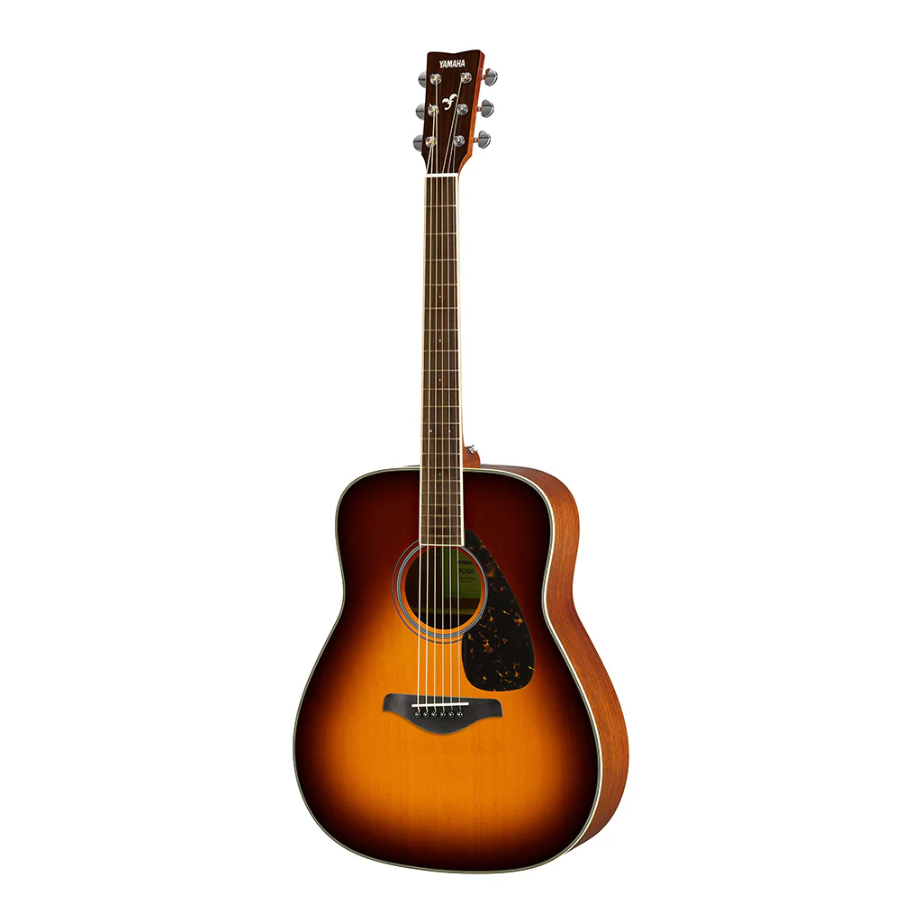 Yamaha FG820 Acoustic Guitar - Brown Sunburst - Image 2