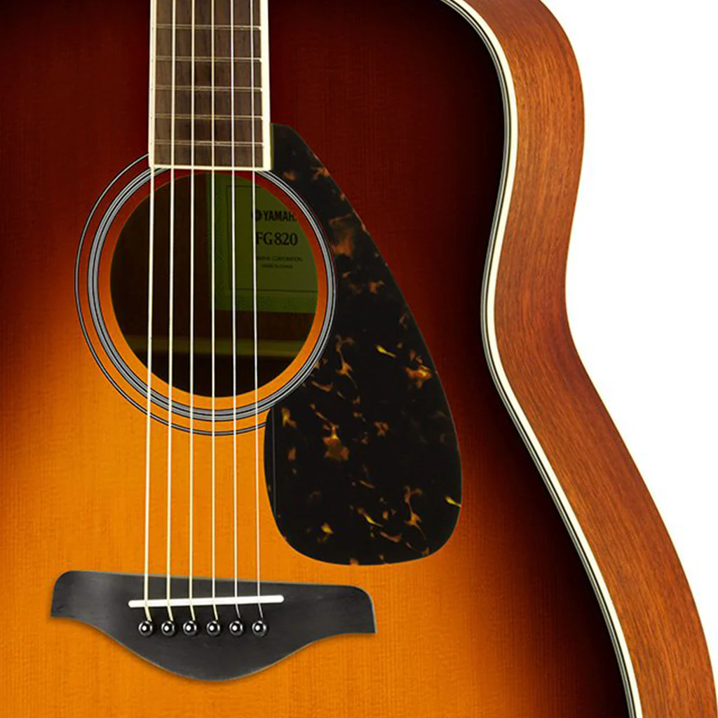 Yamaha FG820 Acoustic Guitar - Brown Sunburst - Image 6