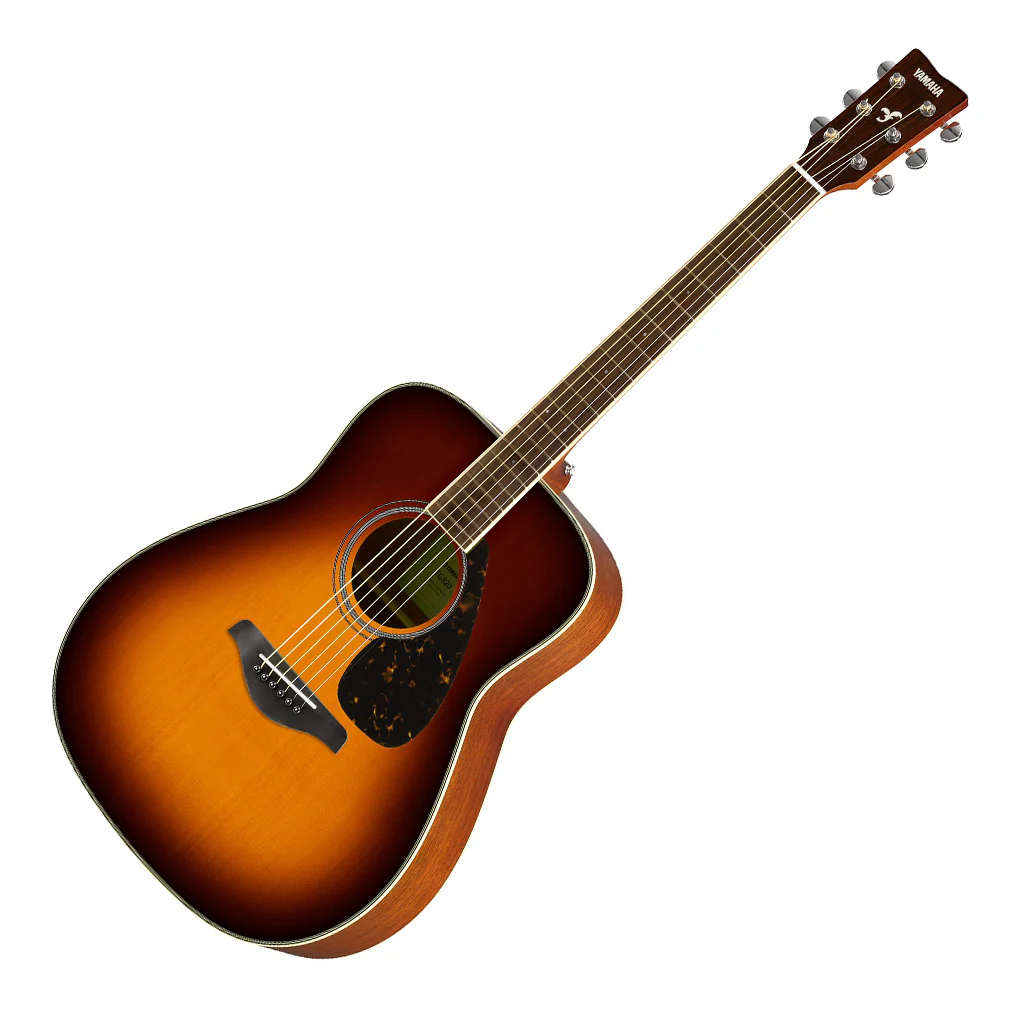 Yamaha FG820 Acoustic Guitar - Brown Sunburst - Image 7