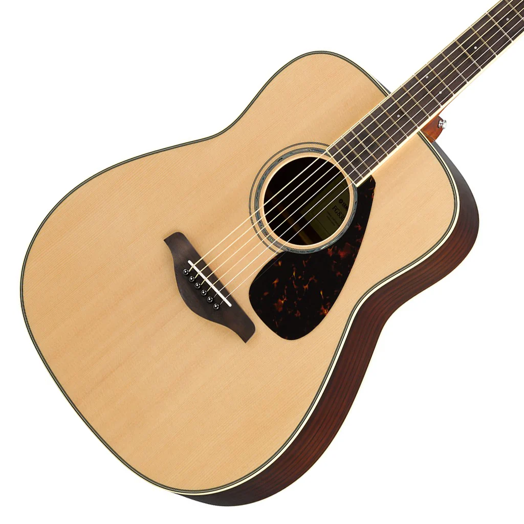 Yamaha FG830 Acoustic Guitar - Natural - Image 4