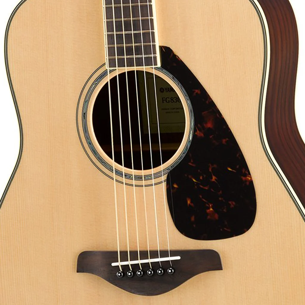 Yamaha FG830 Acoustic Guitar - Natural - Image 5