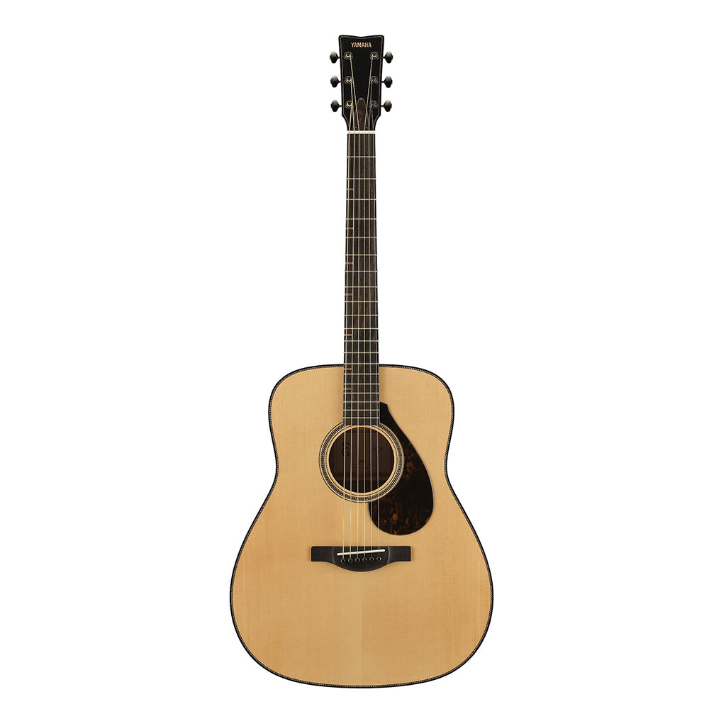 Yamaha FG9 Mahogany Dreadnought Acoustic Guitar with Case - Natural - Image 3