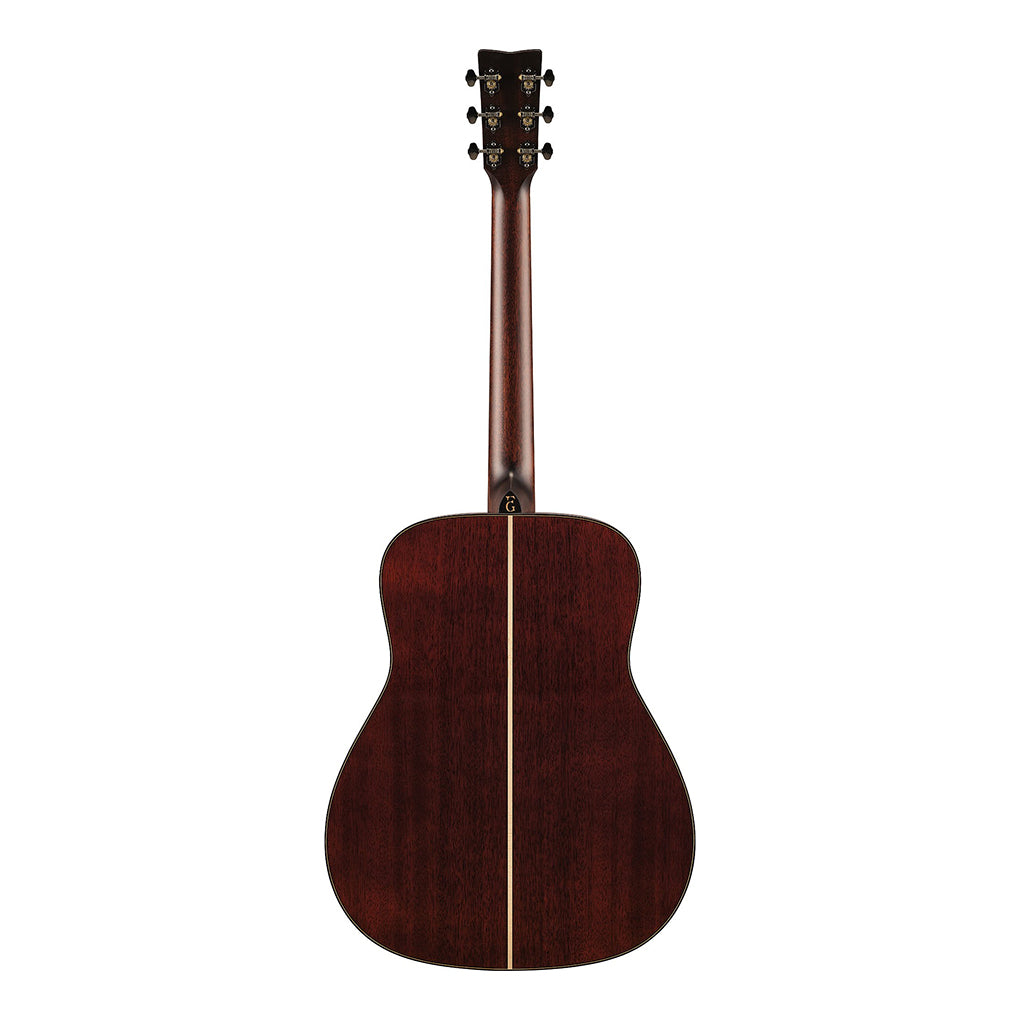 Yamaha FG9 Mahogany Dreadnought Acoustic Guitar with Case - Natural - Image 4