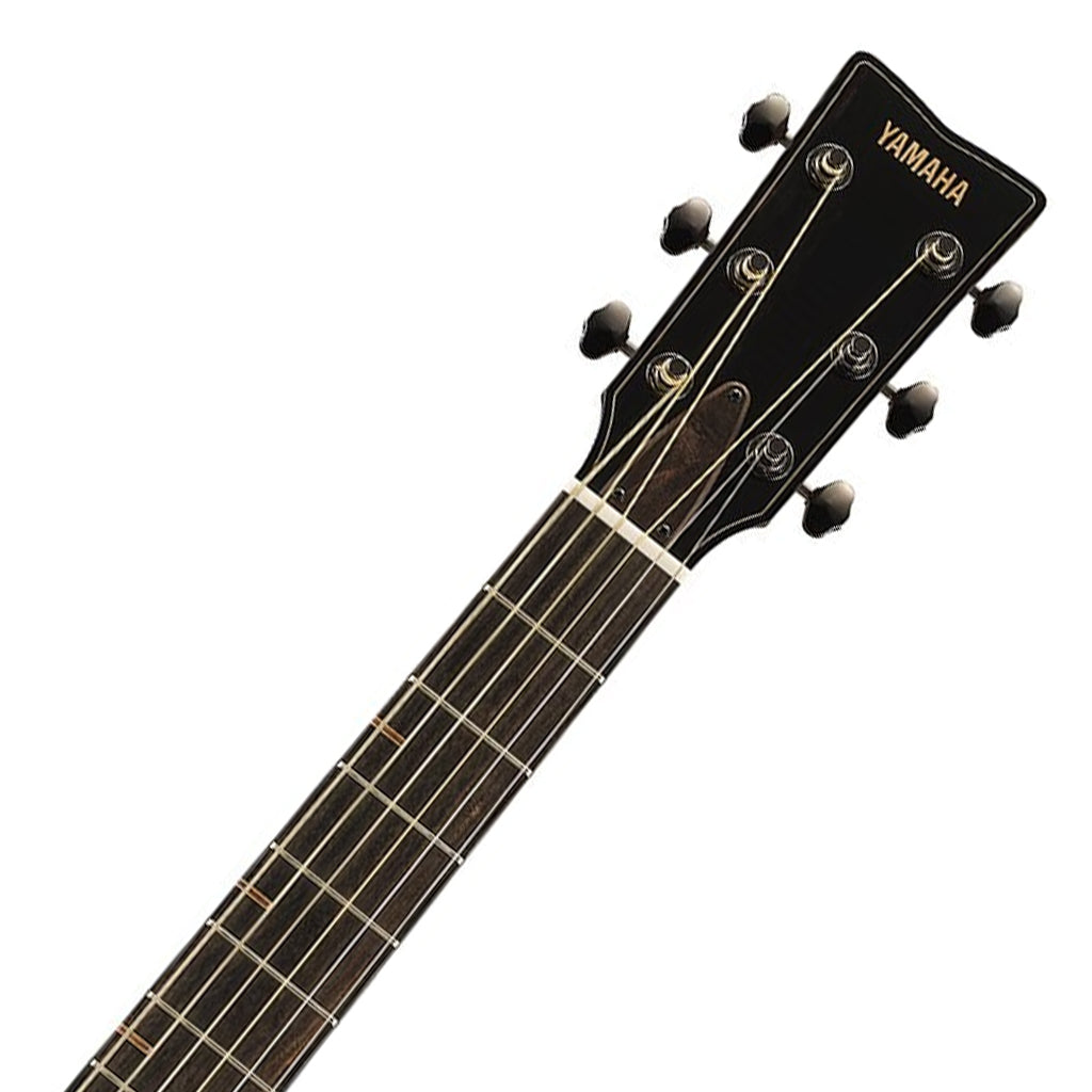 Yamaha FG9 Mahogany Dreadnought Acoustic Guitar with Case - Natural - Image 5