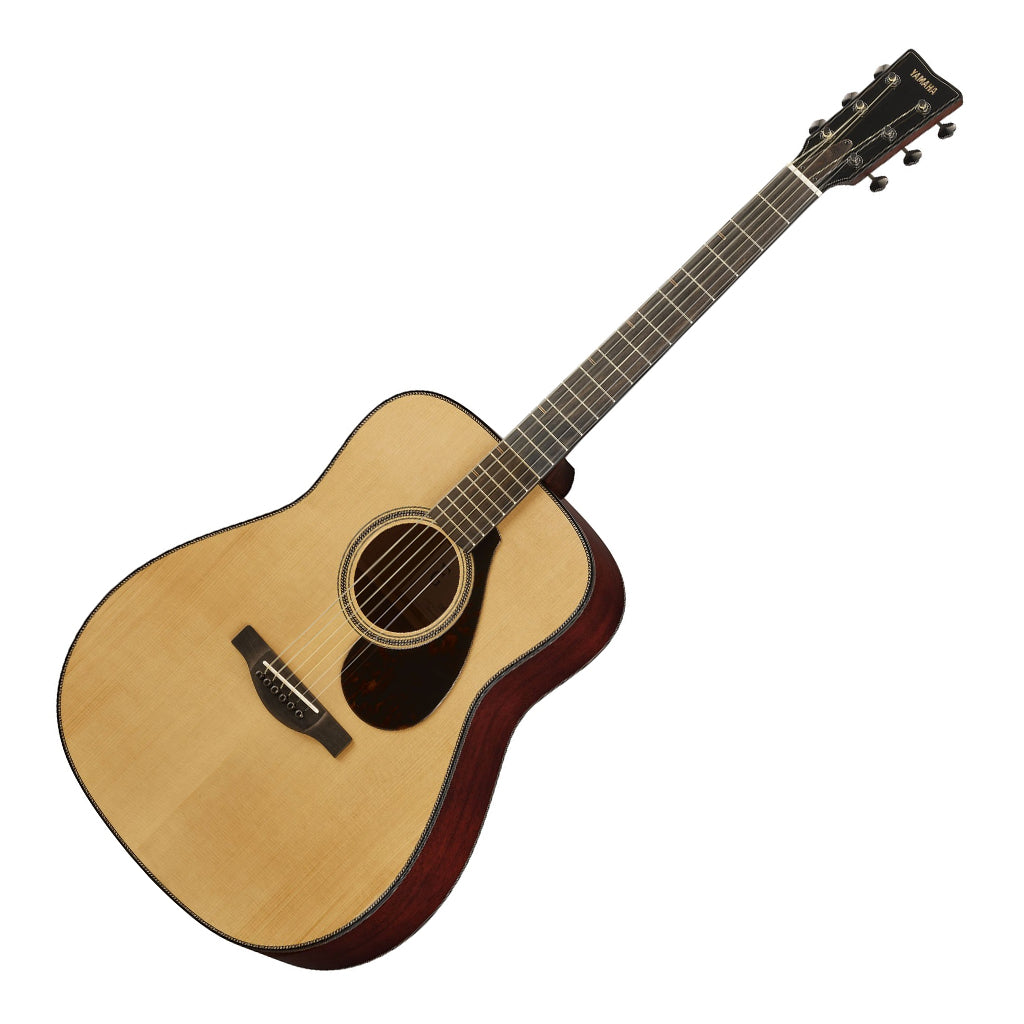 Yamaha FG9 Mahogany Dreadnought Acoustic Guitar with Case - Natural - Image 8