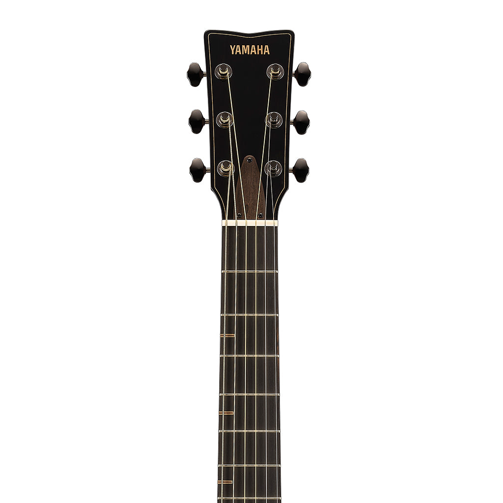 Yamaha FG9 MX Dreadnought with Atmosfeel Pickup - Natural, Ebony Fingerboard - Image 4