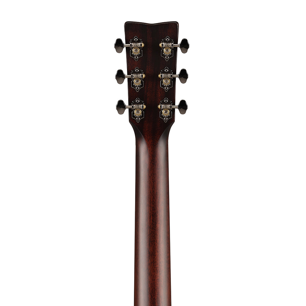 Yamaha FG9 MX Dreadnought with Atmosfeel Pickup - Natural, Ebony Fingerboard - Image 5