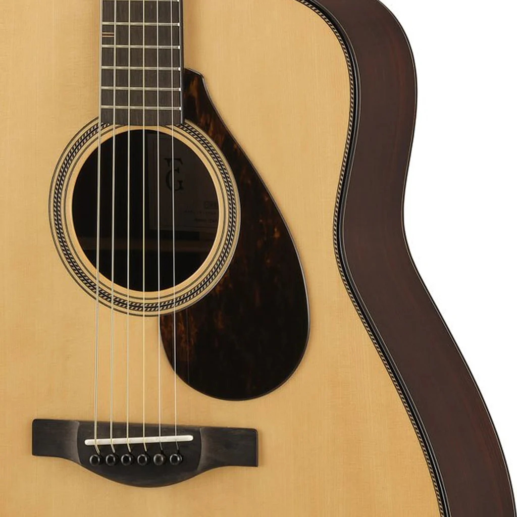Yamaha FG9 Rosewood Dreadnought Acoustic Guitar with Case - Natural - Image 7