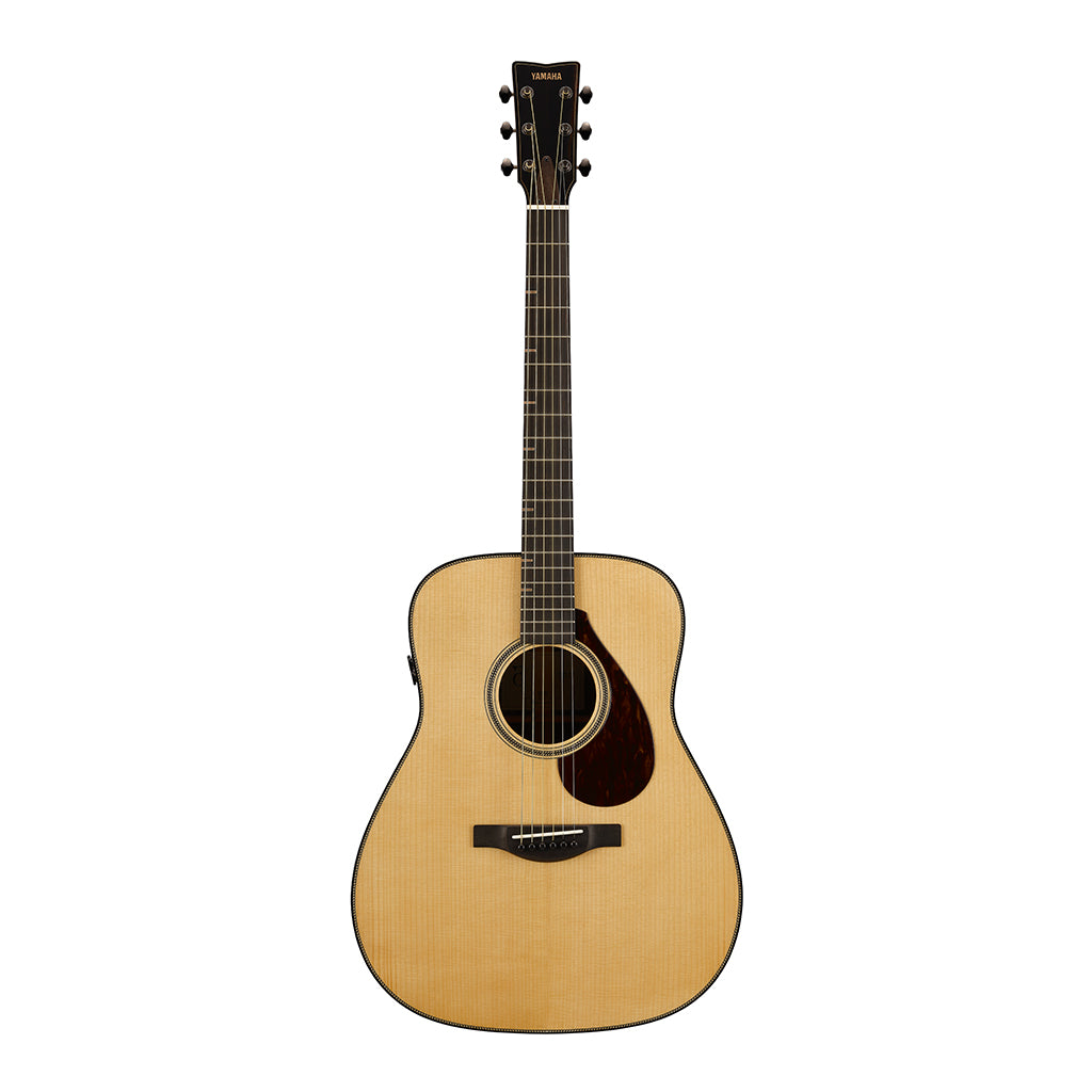 Yamaha FG9 RX Dreadnought with Atmosfeel Pickup - Natural, Ebony Fingerboard - Image 2
