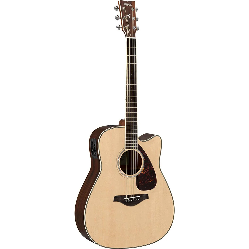 Yamaha FGX830 Dreadnought Cutaway - Natural - Image 2