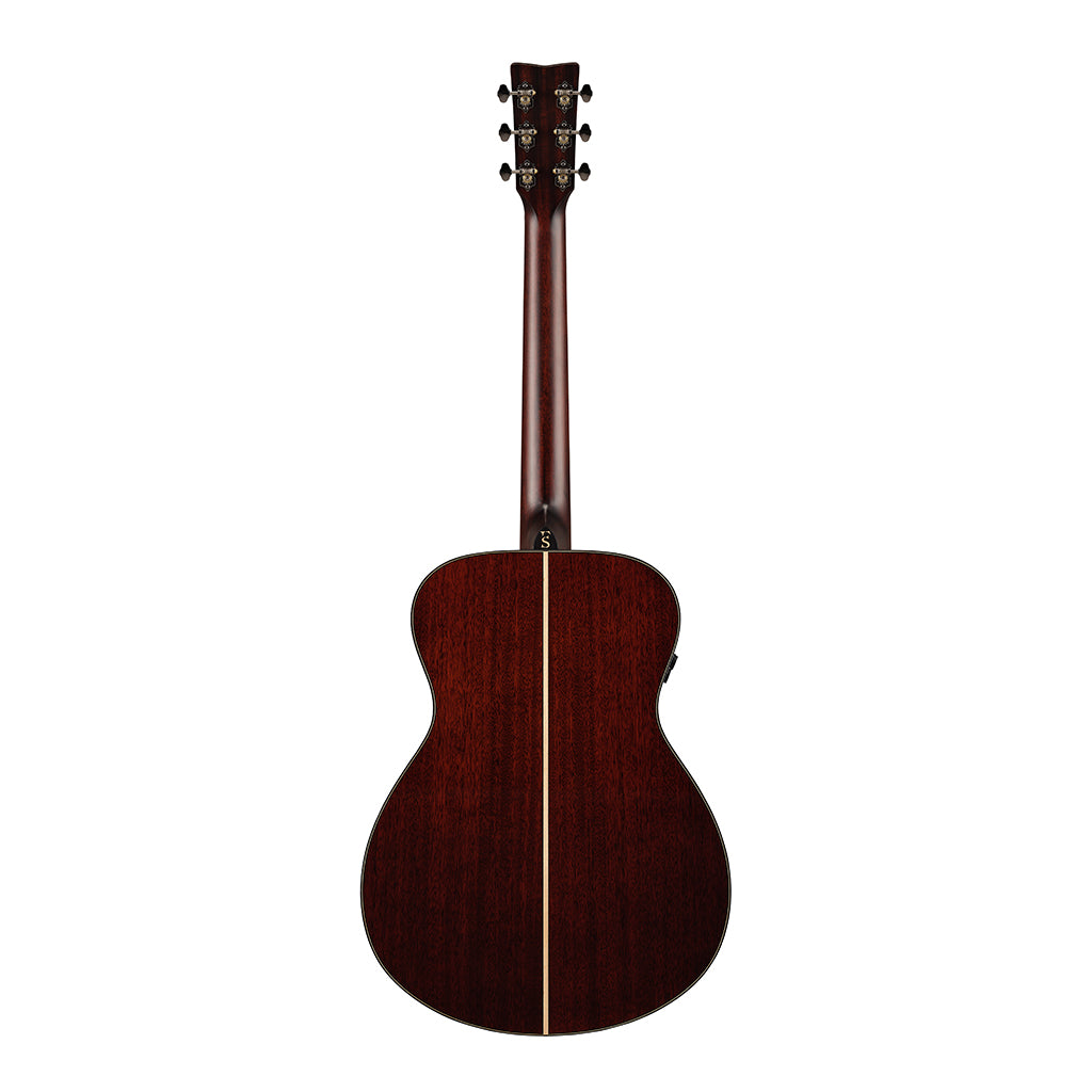 Yamaha FS9 MX Concert with Atmosfeel Pickup - Natural, Ebony Fingerboard - Image 3