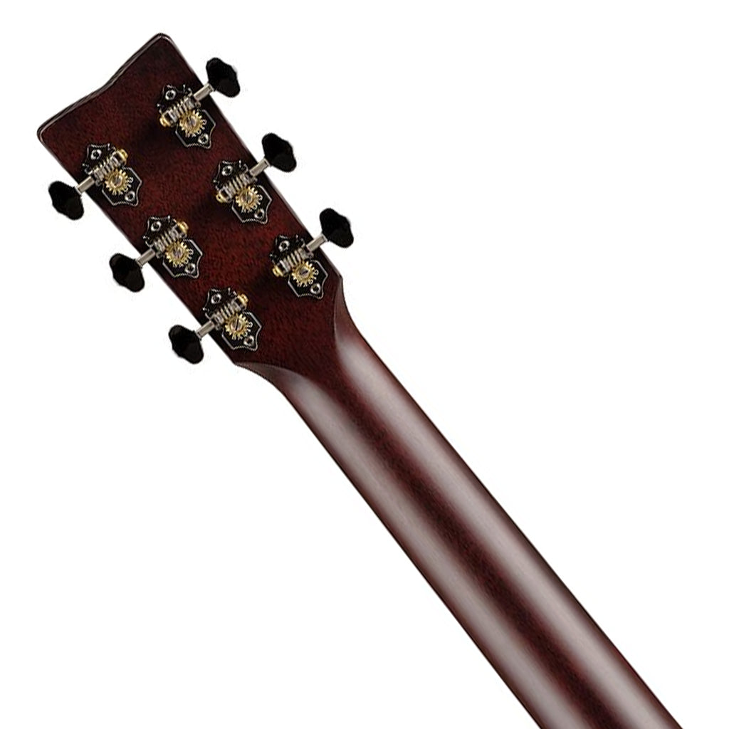 Yamaha FS9 Rosewood Concert Acoustic Guitar with Case - Natural - Image 6