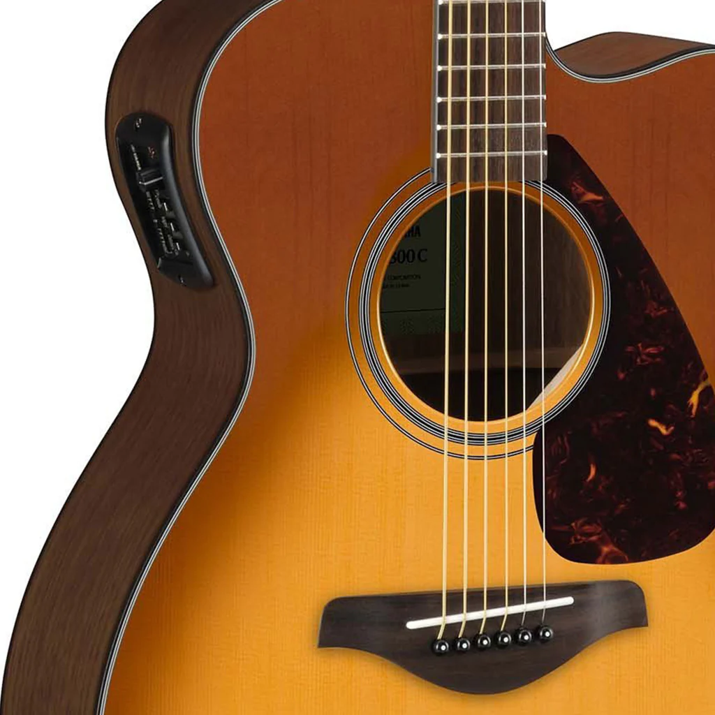 Yamaha FSX800C Concert Cutaway - Sandburst - Image 4