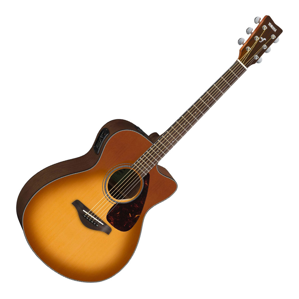 Yamaha FSX800C Concert Cutaway - Sandburst - Image 5
