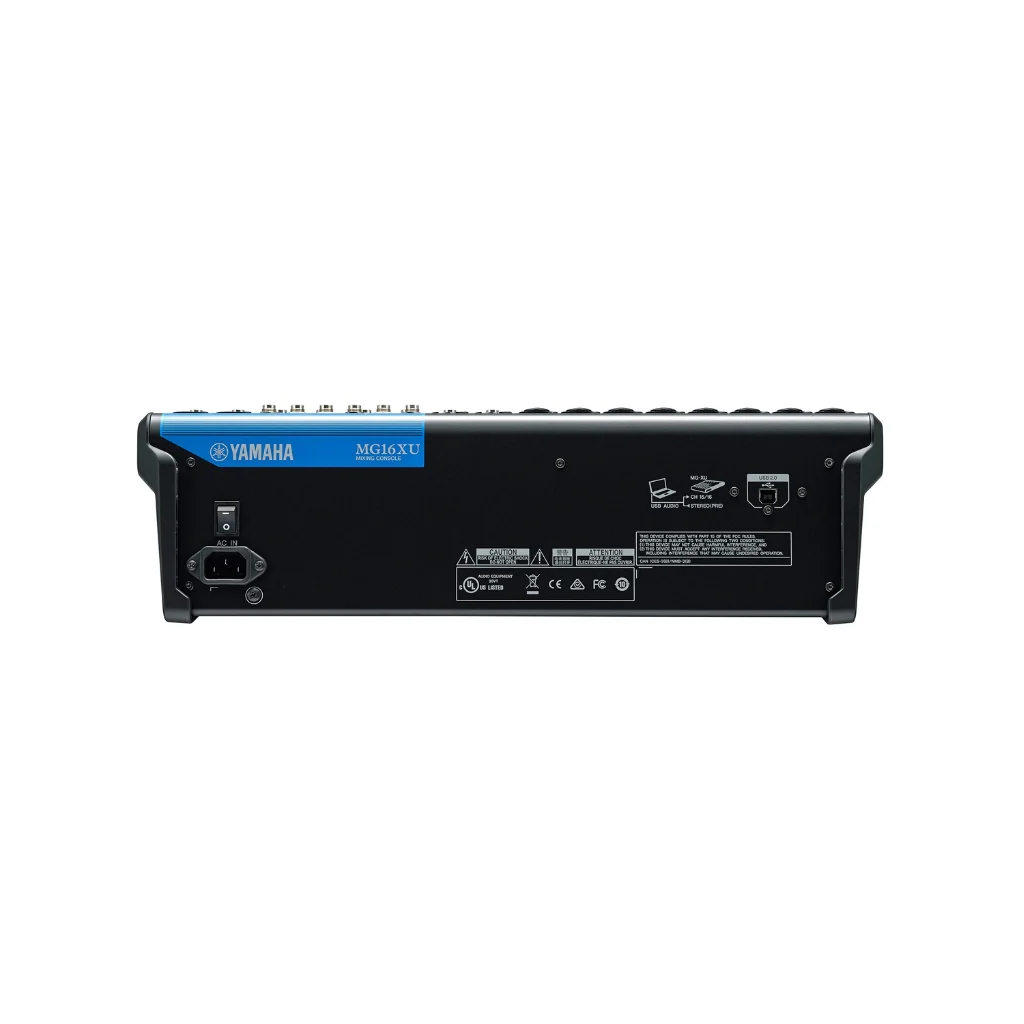 Yamaha MG16XU 16-channel Mixer with USB and FX - Image 4