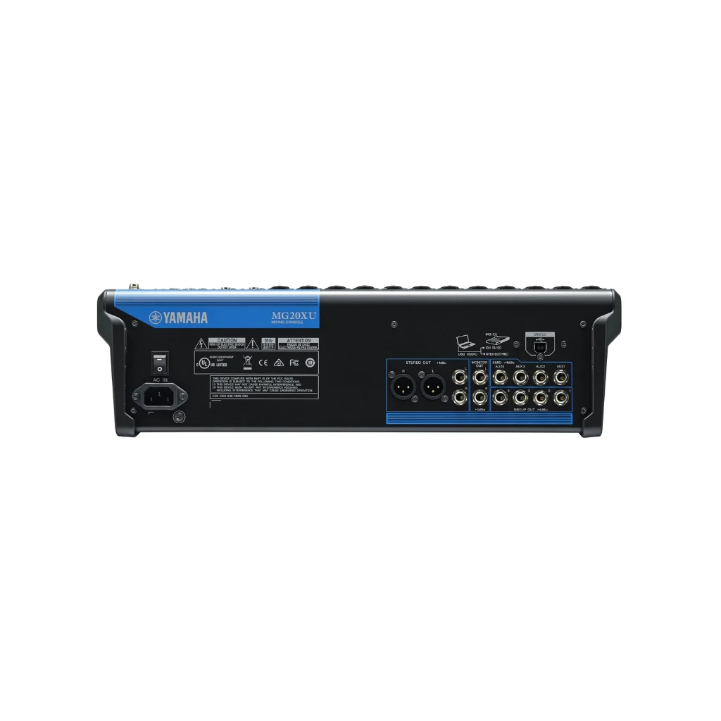 Yamaha MG20XU 20-channel Mixer with USB and FX - Image 4