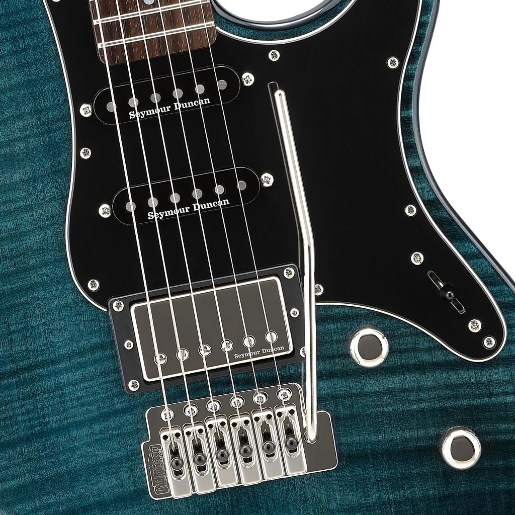 Yamaha PAC612VIIFM Pacifica Electric Guitar - Indigo Blue - Image 5